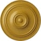 Ekena Millwork Small Classic Ceiling Medallion (Fits Canopies up to 10"), 40 1/4"OD x 3 1/8"P, Iridescent Gold CM40CLIGS - alternate 1